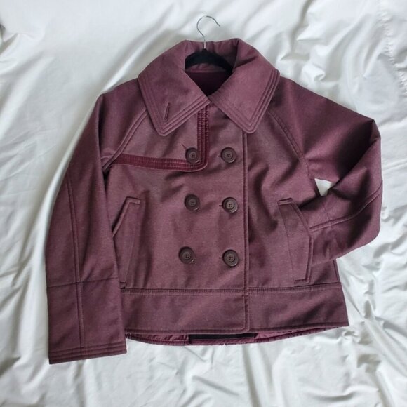 Lululemon Burgundy Short Jacket - Picture 2 of 10